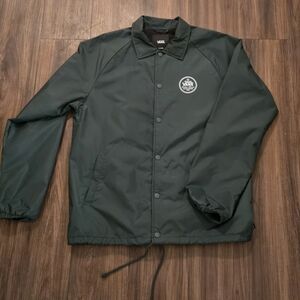 Vans Men's Dark Green Windbreaker